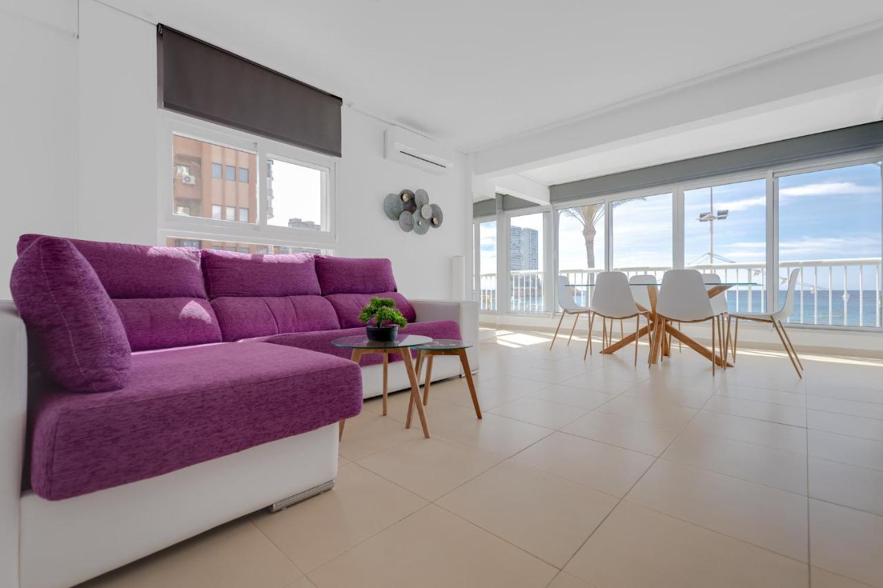 Sun Sand And Luxury Seafront Apartment Veracruz Levante Benidorm Buitenkant foto